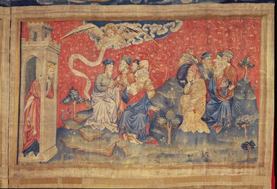 The Archangel Predicts Victory, from the Apocalypse Tapestry of Angers, 1373-87 by Nicolas Bataille